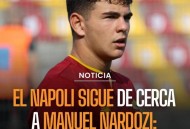 记者：那不勒斯签下罗马19岁边锋纳多齐