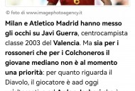 西甲媒体透露：巴伦西亚劝说哈维格拉续约，米兰只将其列为备选目标