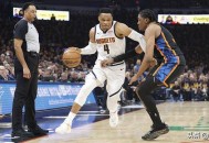 回家一样，掘金威斯布鲁克重返俄克拉荷马城雷霆，感受浓浓的喜悦