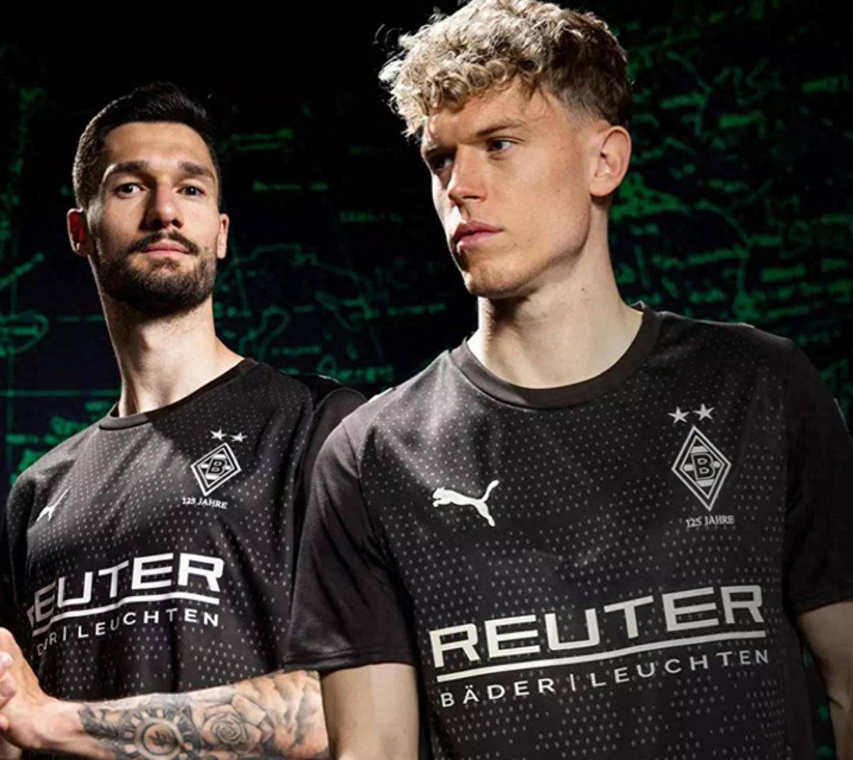 门兴格拉德巴赫发布25/26赛季第三球衣,纪念其成立125 周年